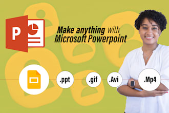 design a professional powerpoint presentation and google slides