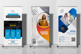 design roll up banner, retractable, church banner, back drop