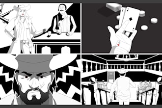 create storyboard for explainer video and animation