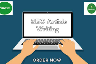 write SEO articles for you