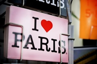 send a postcard from paris, france