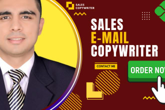 write perfect sales email copy and do email copywriting