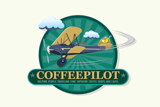 design an amazing travelling logo for your business