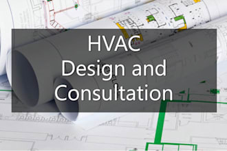do hvac cooling and heat load calculations with design drawings