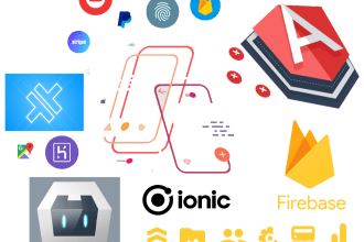develop ionic angular capacitor firebase hybrid application
