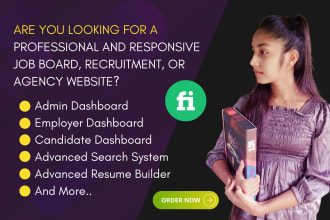 create a job board, recruitment or agency website for your business