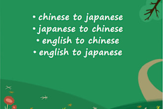 translate chinese japanese english