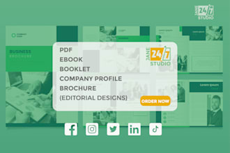 write and design company profile, catalog, booklet, handbook