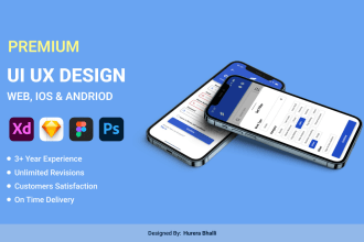 do UI UX design, website dashboard, mobile app UI UX design