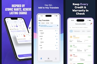 build a flutter app mvp for android and ios