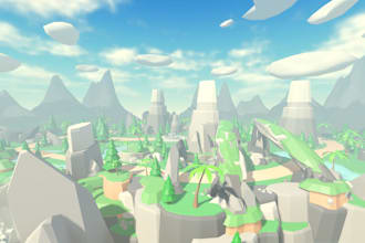 make a quality low poly map for your roblox game