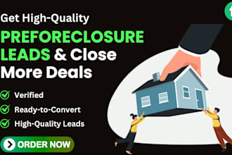 provide you pre foreclosure leads with skip tracing