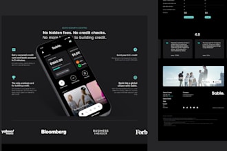 creative web ui design and mobile design