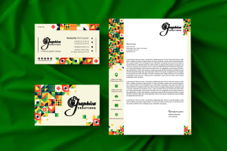 design stylish,  unique business cards, letterheads and stationeries