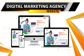 design digital marketing agency website