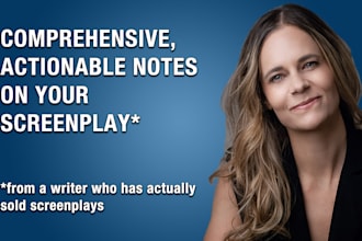provide professional, in depth coverage on your screenplay