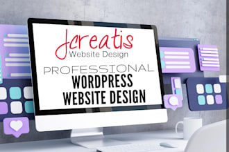 build a wordpress website design or redesign an existing