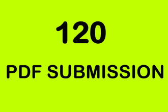 pdf submission to 120 document sharing sites