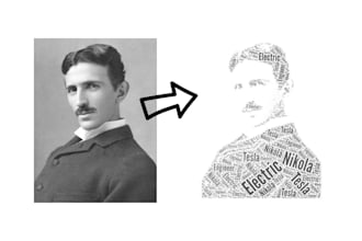 make word art on shapes and images