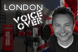 record a natural authentic london voice over