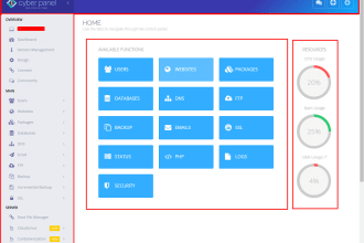 install cyberpanel in your vps, dedicated or cloud server