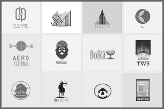 create your logo with a minimalist, geometric, 3d or hand drawn style