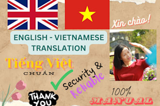 translate from english into vietnamese accurately