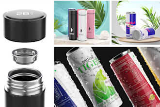 make high quality 3d product rendering