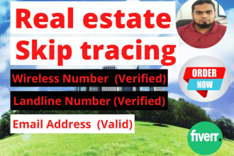 do accurate skip tracing property search for real estate business