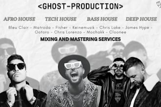 produce professional tech or bass house music for you