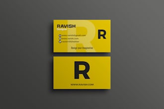 design a stunning and professional business card for you