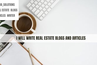 write your real estate blog or article
