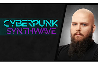 produce cyberpunk synthwave music for video games and playlists
