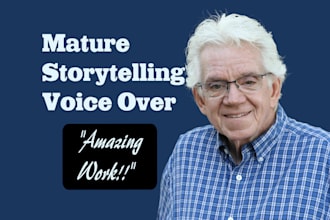 be your storytelling narrator male english voice over