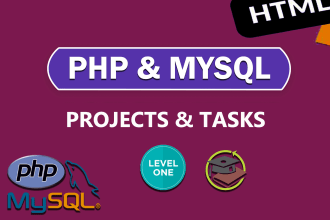 do your php mysql and laravel web projects and tasks