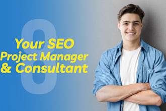 be your SEO project manager, monthly growth planner with a complete action plan