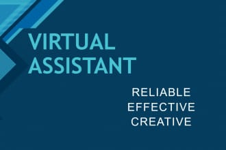 be your reliable efficient administrative virtual assistant for data entry