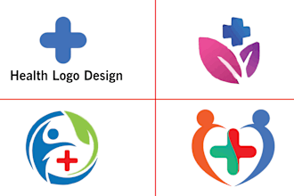 health logo design, medical, hospital and clinic