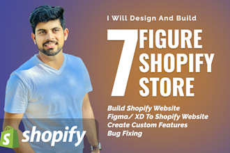 create shopify expert dropshipping store or shopify ecommerce website
