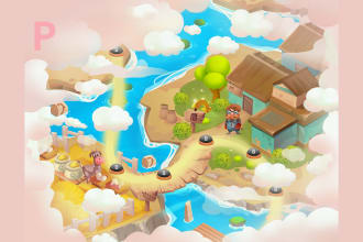 draw 2d game characters and game assets