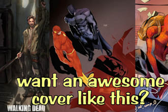 exclusive comic book cover art