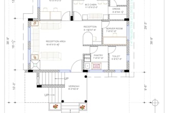 redraw 2d floor plan and 3d floor for real estate agents