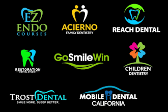 design dental medical dentist clinic logo
