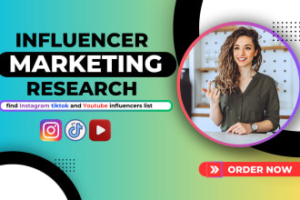 find the perfect influencer list for your brand and your influencer marketing
