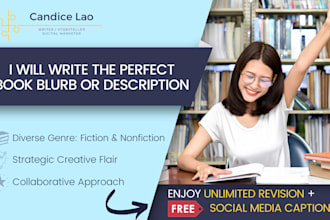 write the perfect book blurb or description
