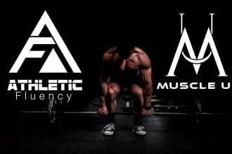 do sports gym and fitness minimalist clothing brand logo design