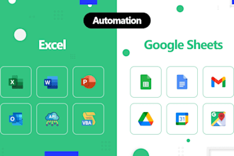automate google sheets using app script and excel using vba