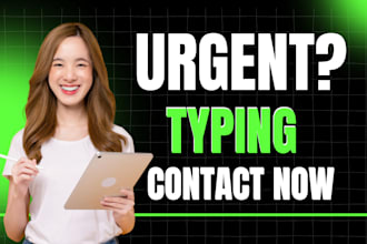 do typing work fast copy paste data collection data entry web research