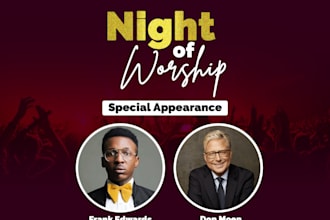 design exceptional church flyers or event flyer