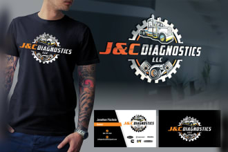 design logo detailing, auto dealership, auto repair